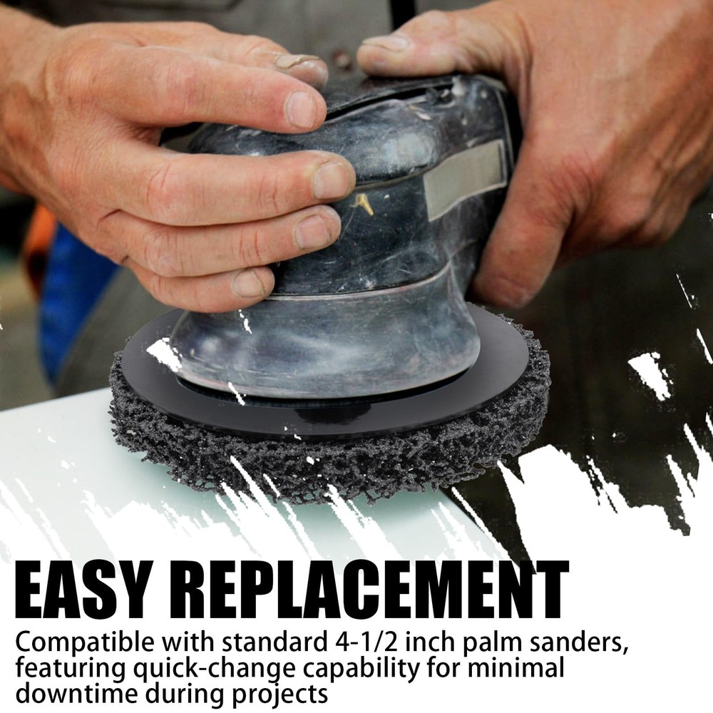 2 Pack Paint Sander 4-1/2" Replacement Discs 0513041, Rotary Palm Sander Repl...