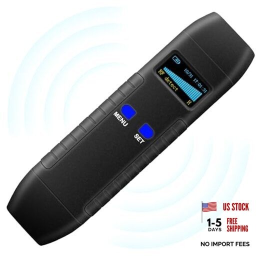 Hidden Camera Detector GPS Tracker Detector, RF Bug Sweeper Listening Device