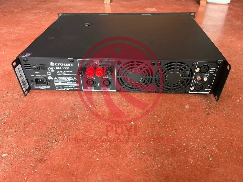 Crown XLi3500 amplifier/