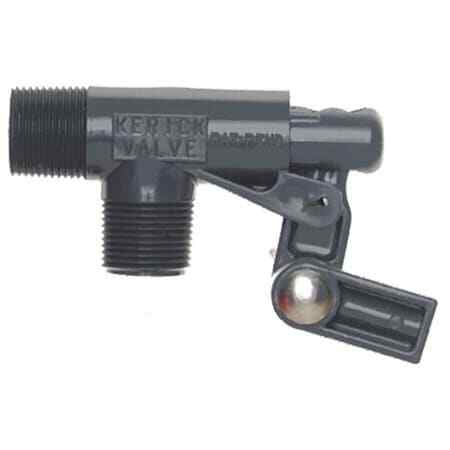 Kerick Ps75ss Float Valve,3/4 In,Pvc,Pipe Mount