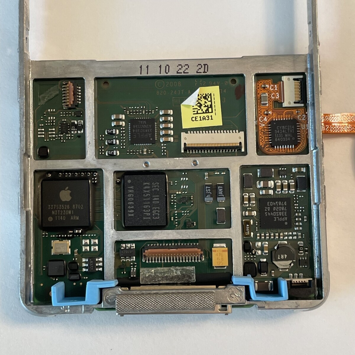 Motherboard Logic Circuit Board for Apple iPod Classic 7th Gen 160gb 820-2437-A