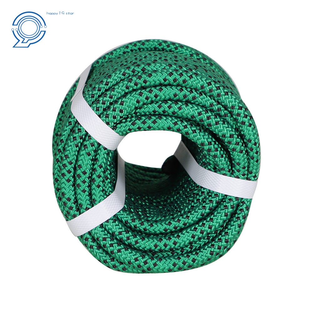 3/8" × 100'  Rope High Strong Pulling Rope Braided Polyest Rope 3520Lbs