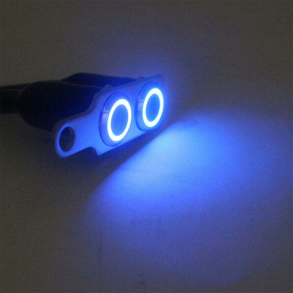 12V Motorcycle Handlebar Switch Waterproof Push Button for Headlight & Fog Light