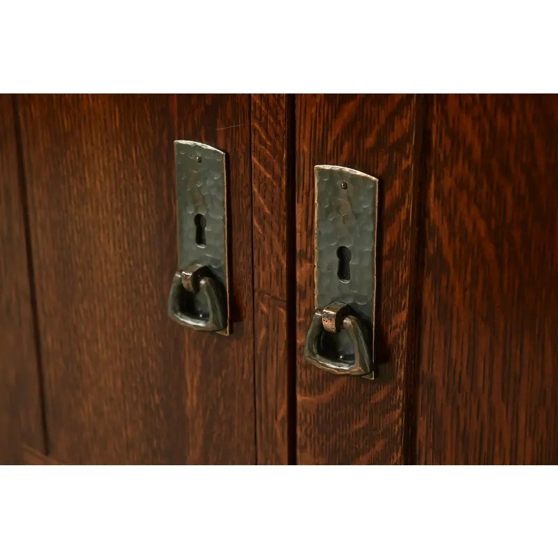 Stickley Mission Oak Arts & Crafts Media Cabinet