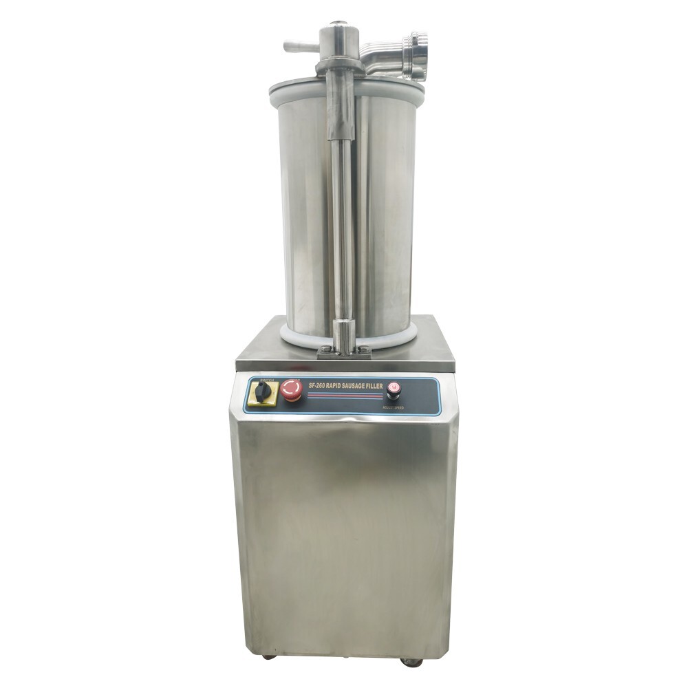 Hydraulic Sausage Stuffers 110V 26L Automatic Vertical Sausage Maker w/3 Stuffer