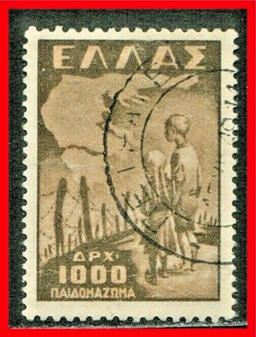 Greece Postage Stamp Scott 518 Used!! Gr426a