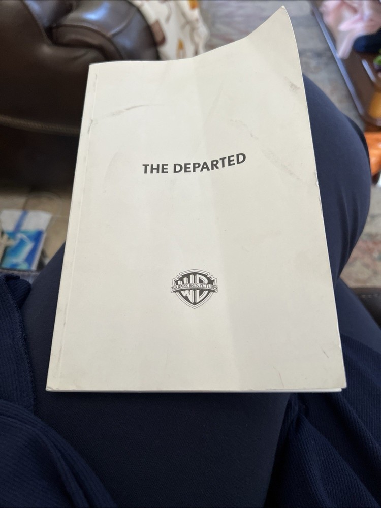 The Departed Script Revision Original