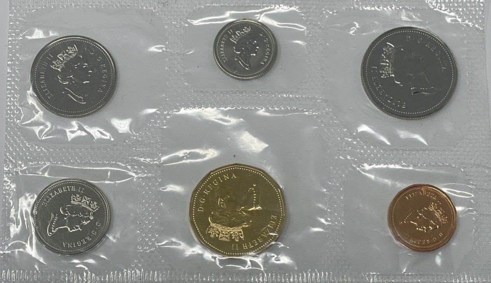 1991 Canada Proof-Like Set. Missing Certificate/envelope. E-092