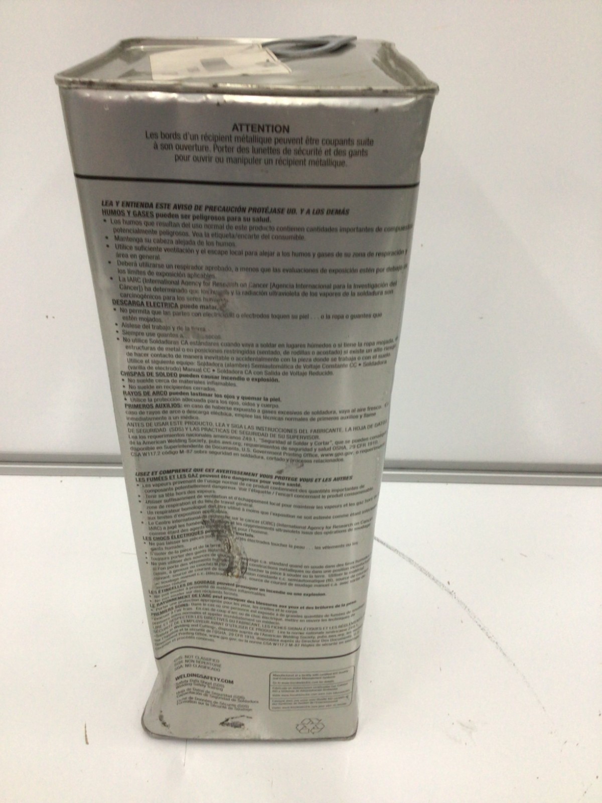 LINCOLN ELECTRIC ED010285 Stick Electrode,E6010,5/32",14 L,50 lb 786VX4