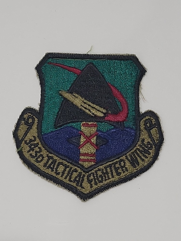 USAF Air Force Patch: 343rd Tactical Fighter Wing - subdued