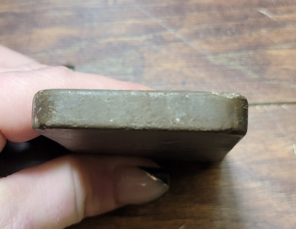Rare OLD TIMER Barber's Hone Razor Sharpener Sharpening Stone