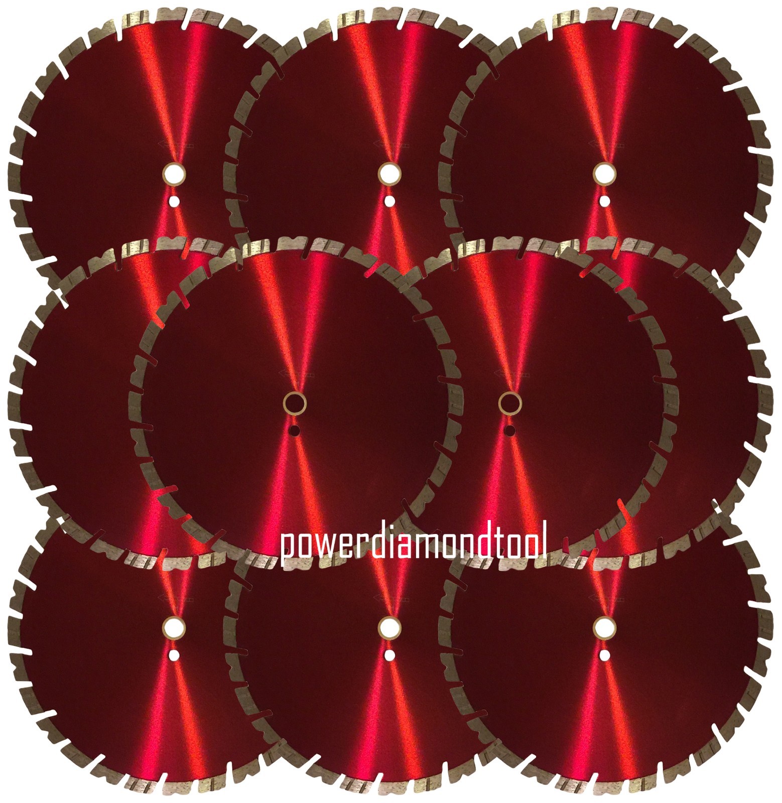 (10)-14" ORIGINAL POWERFUL- Brick/Paver/Concrete 15MM Diamond Saw Blade-BEST