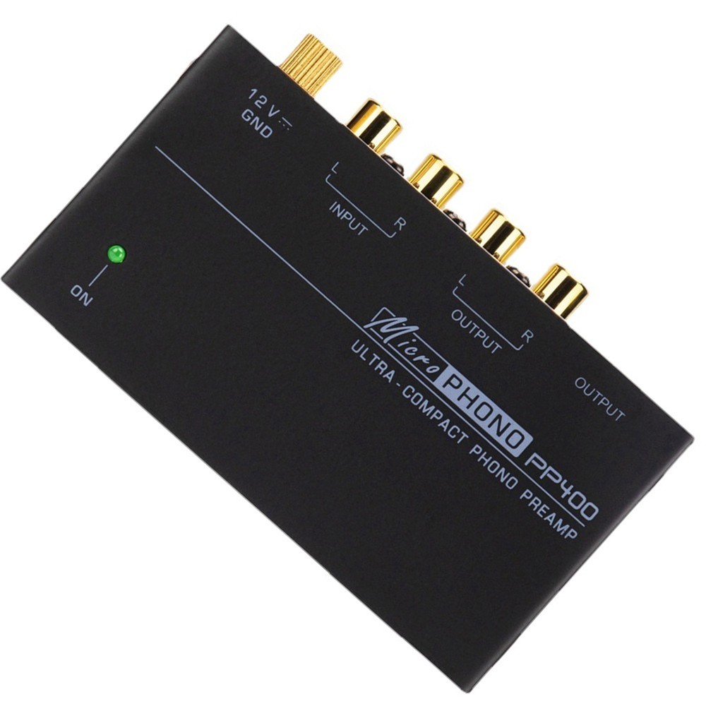 PP400 Ultra Compact Phono Preamplifier Preamplifier with RCA Interface 7508