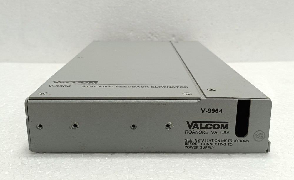 Valcom V-9964 Stacking Feedback Eliminator Message Stacker Paging System