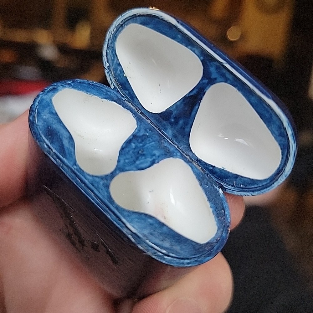 Apple AirPods Charging Case Only Replacement Blue BYU Trashed Customized