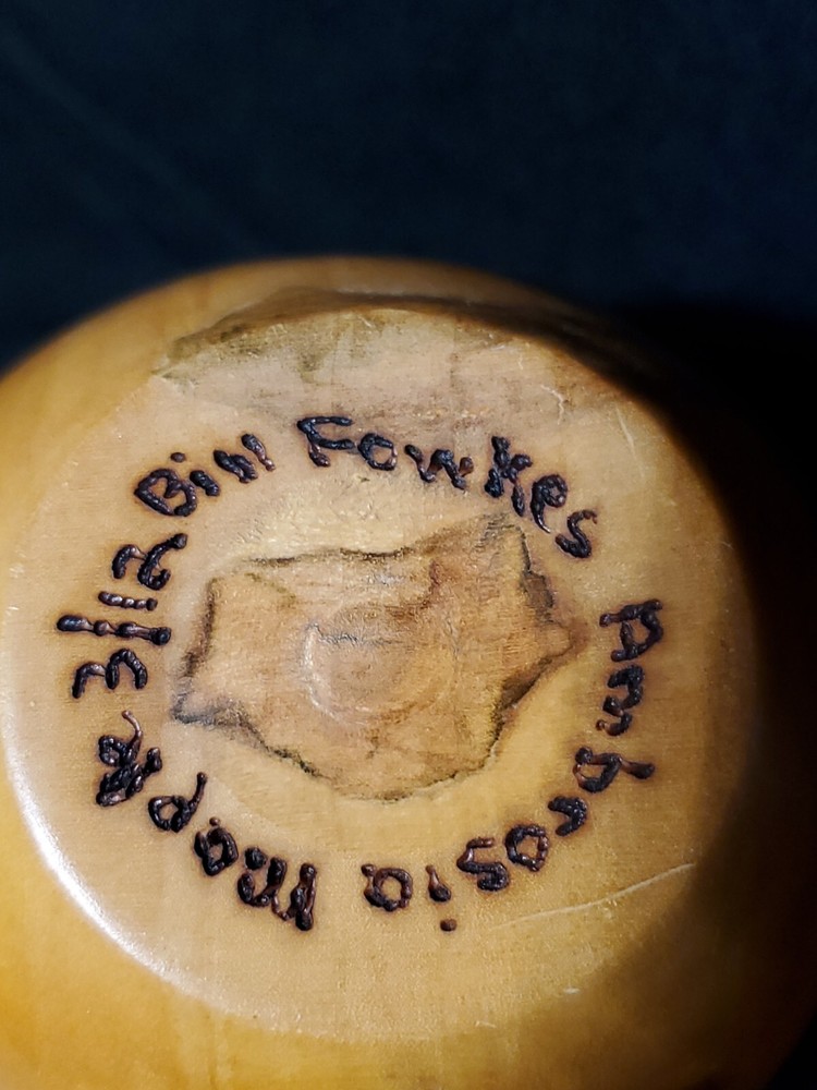 Bill Fowkes Signed Ambrosia Maple Something