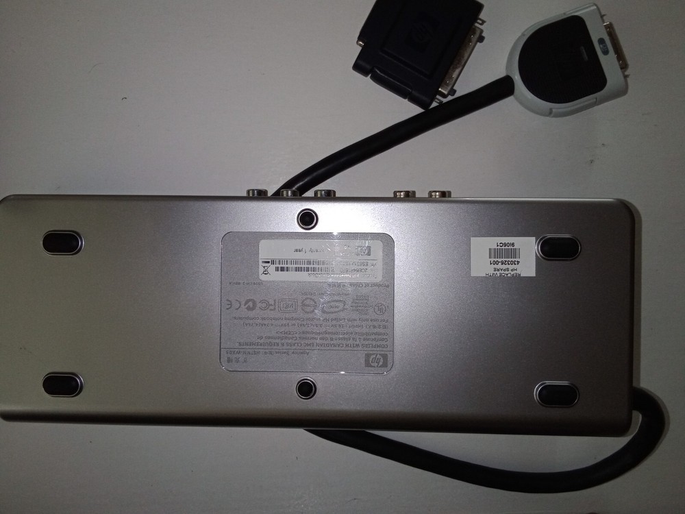 HP Notebook QuickDock HSTNNN-WX05 Laptop Docking Station 