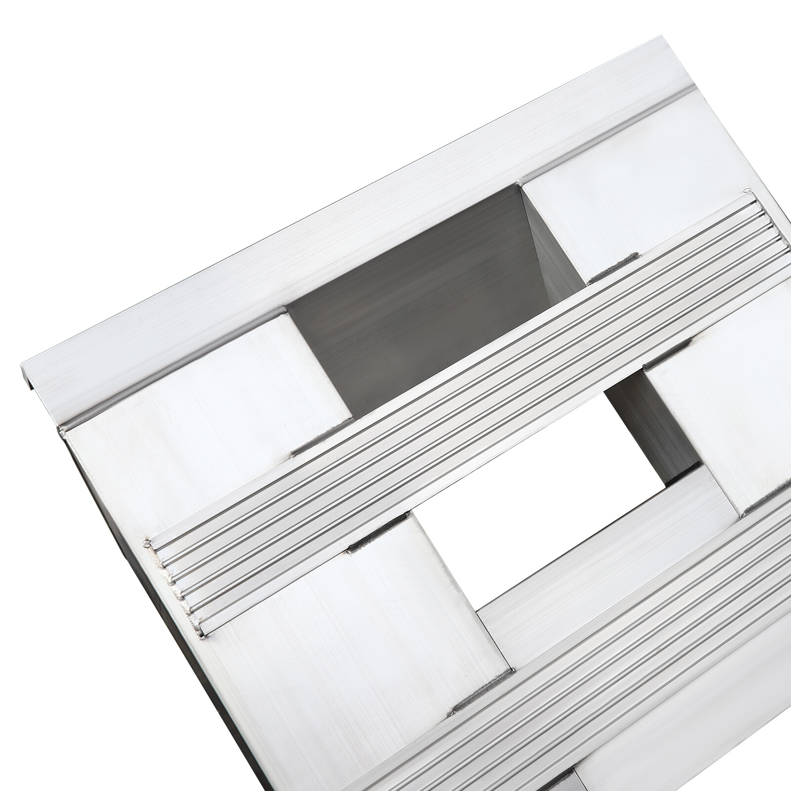 2pcs Aluminum Trailer Ramps Loading Ramps Truck Car Auto Trailer Ramps