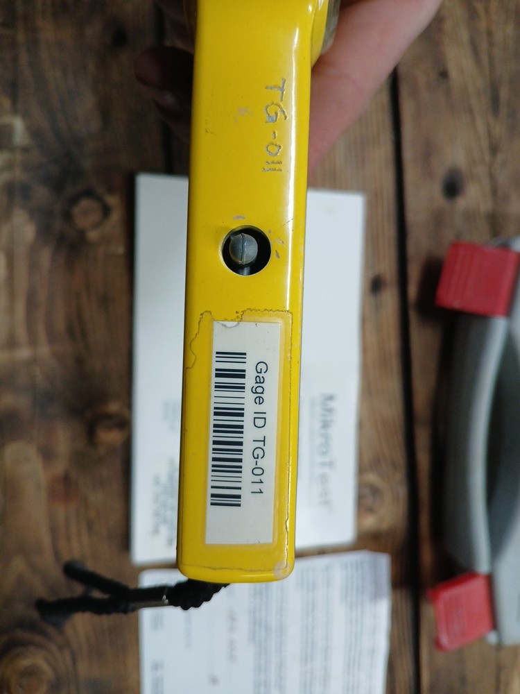 Mikro Test Magnetic Coating Thickness Testing Gauge