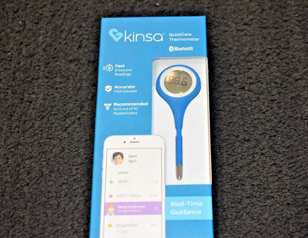 Kinsa KSA110 Quickcare Smart Digital Thermometer