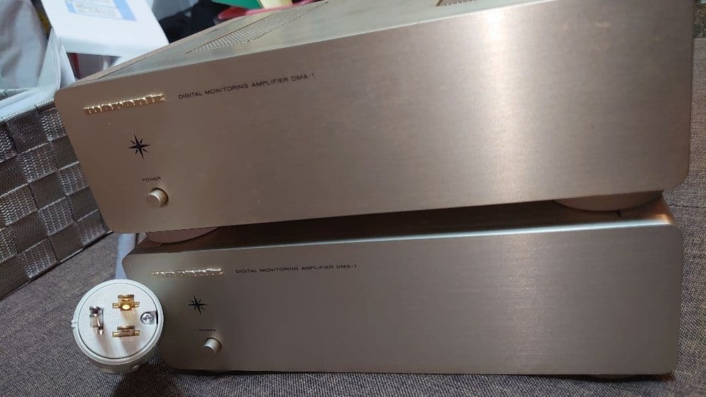 Marantz DMA-1 Mono Amplifier 2-Unit Set Parallel Push-Pull Serviced Working