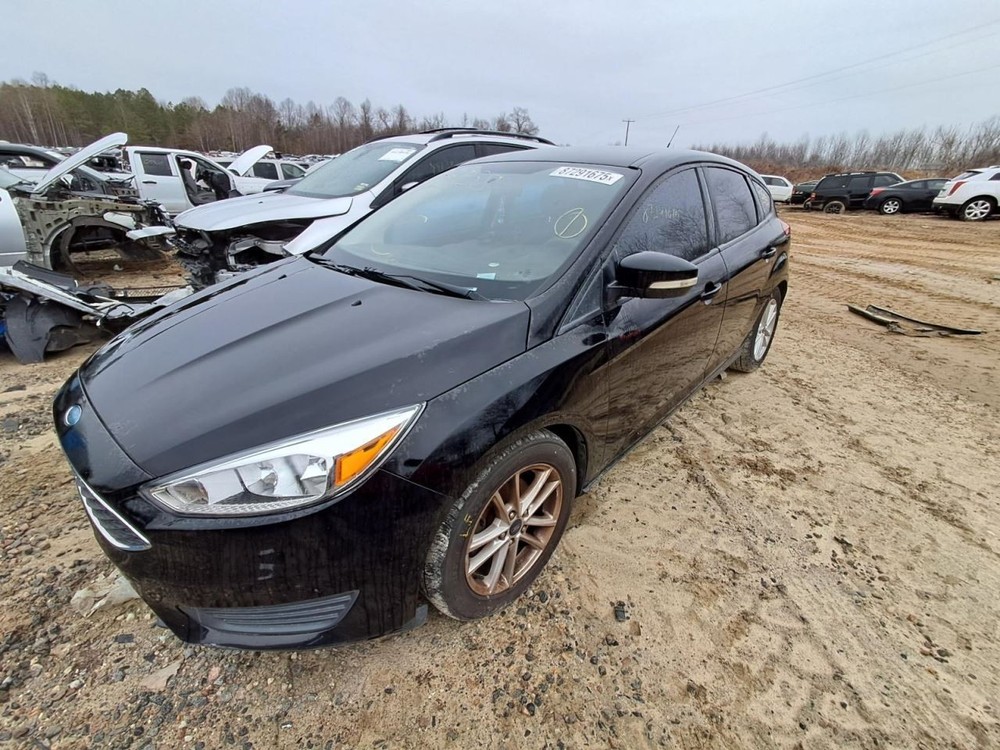 2016 Ford Focus Driver Front Door Shell Black Used Local Pick Up Only
