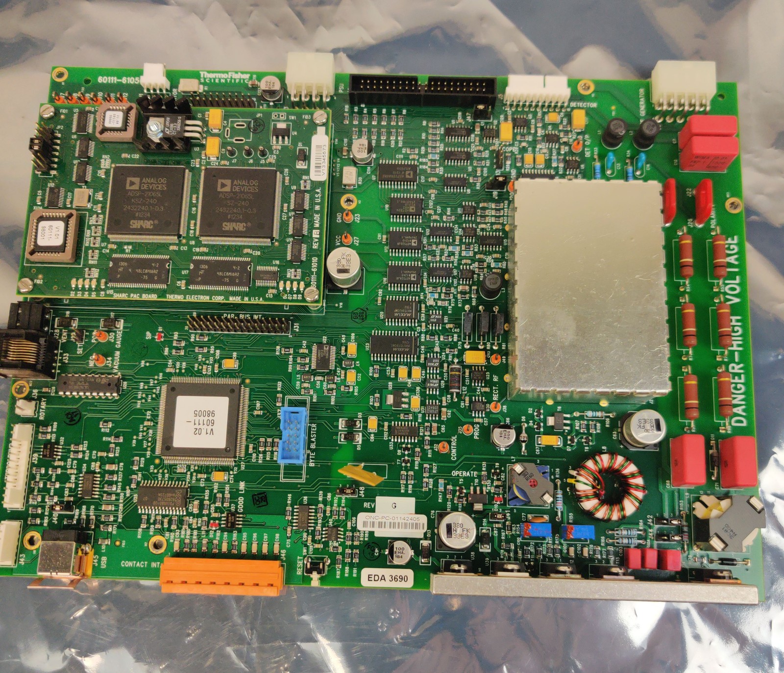 Thermo Surveyor MSQ MS 60111-61050 Digital Board Tested