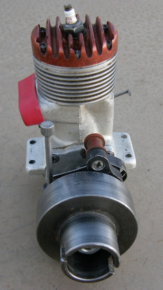 McCoy .60 Red Head Spark Ignition Gas/Nitro Engine McCoy Invader Tether Car Nice
