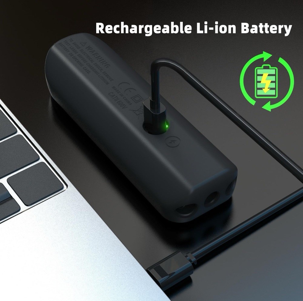 BSIDE A2 Digital Multimeter Auto Range DC/AC Voltage Meter Resistance True RMS