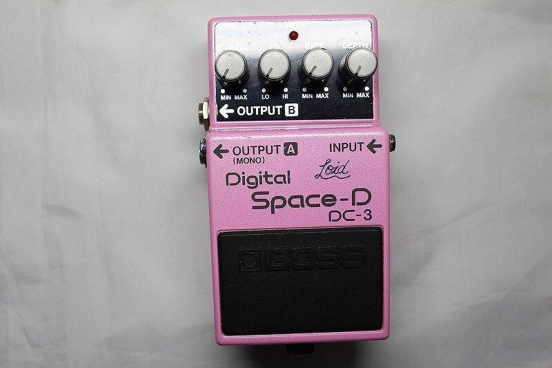 BOSS DC-3 Digital Space-D Guitars Effect Pedal USED