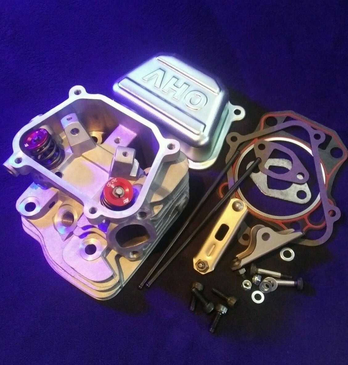 20* OUTLAW 212cc HEMI PREDATOR GHOST HEAD TILLOTSON RACING- 29mm -25mm valves