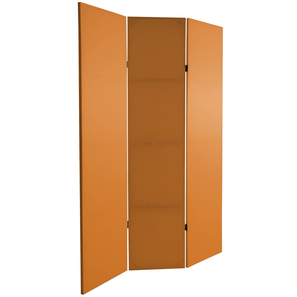 6 ft. Tall Double Sided Sienna Canvas Room Divider