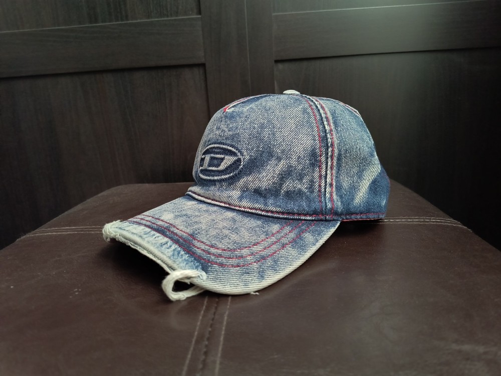Diesel Distressed Denim Hat