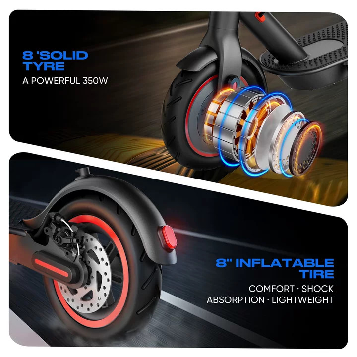 2026 Adult Electric Scooter Foldable Long Range High Speed 25KM/H Urban Commuter