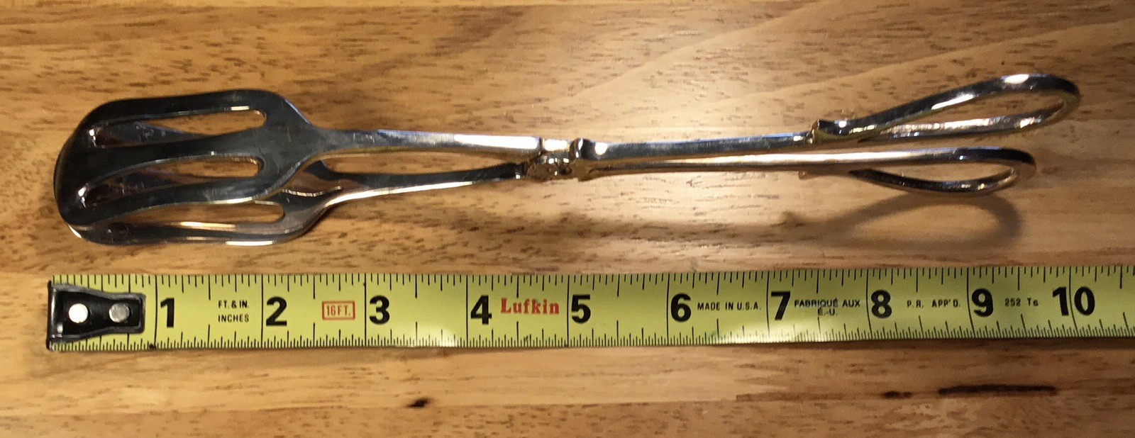 Vintage Silverplate Serving Tongs