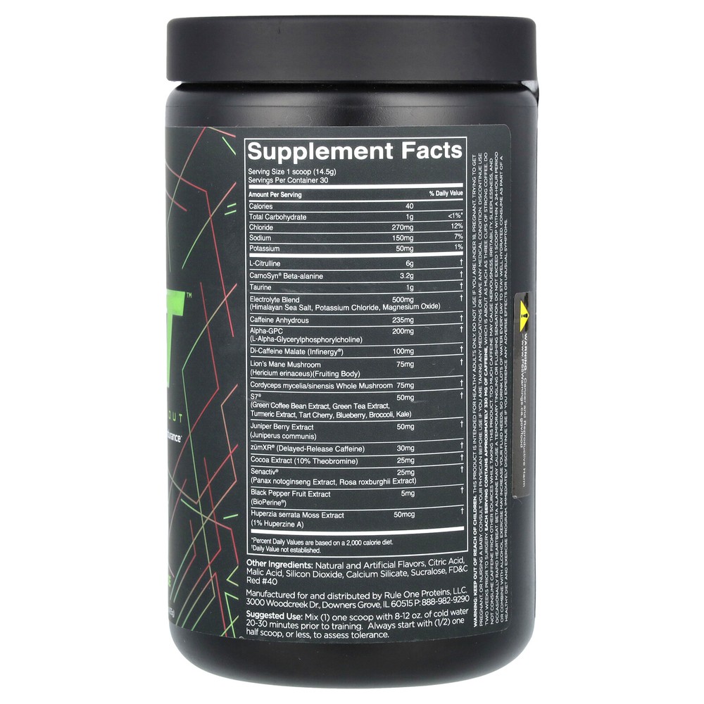 preLIFT, Pre-Workout, Black Cherry Limeade, 15.3 oz (435 g)