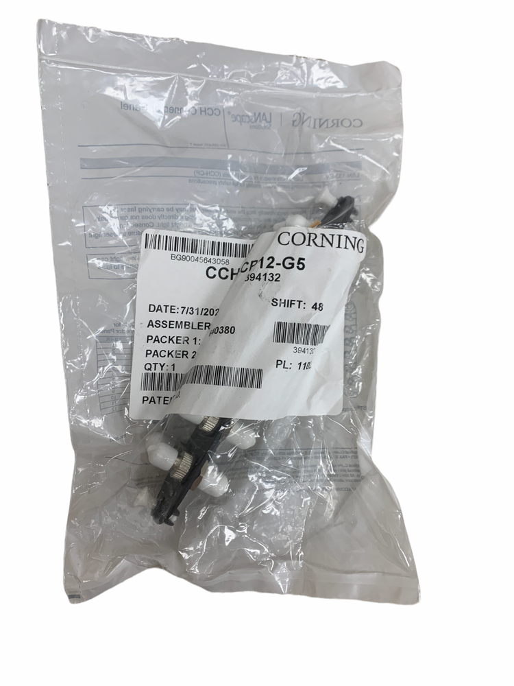 Corning Closet Connector Housing (CCH) Panel, ST Compatible Adapters, Simplex 12