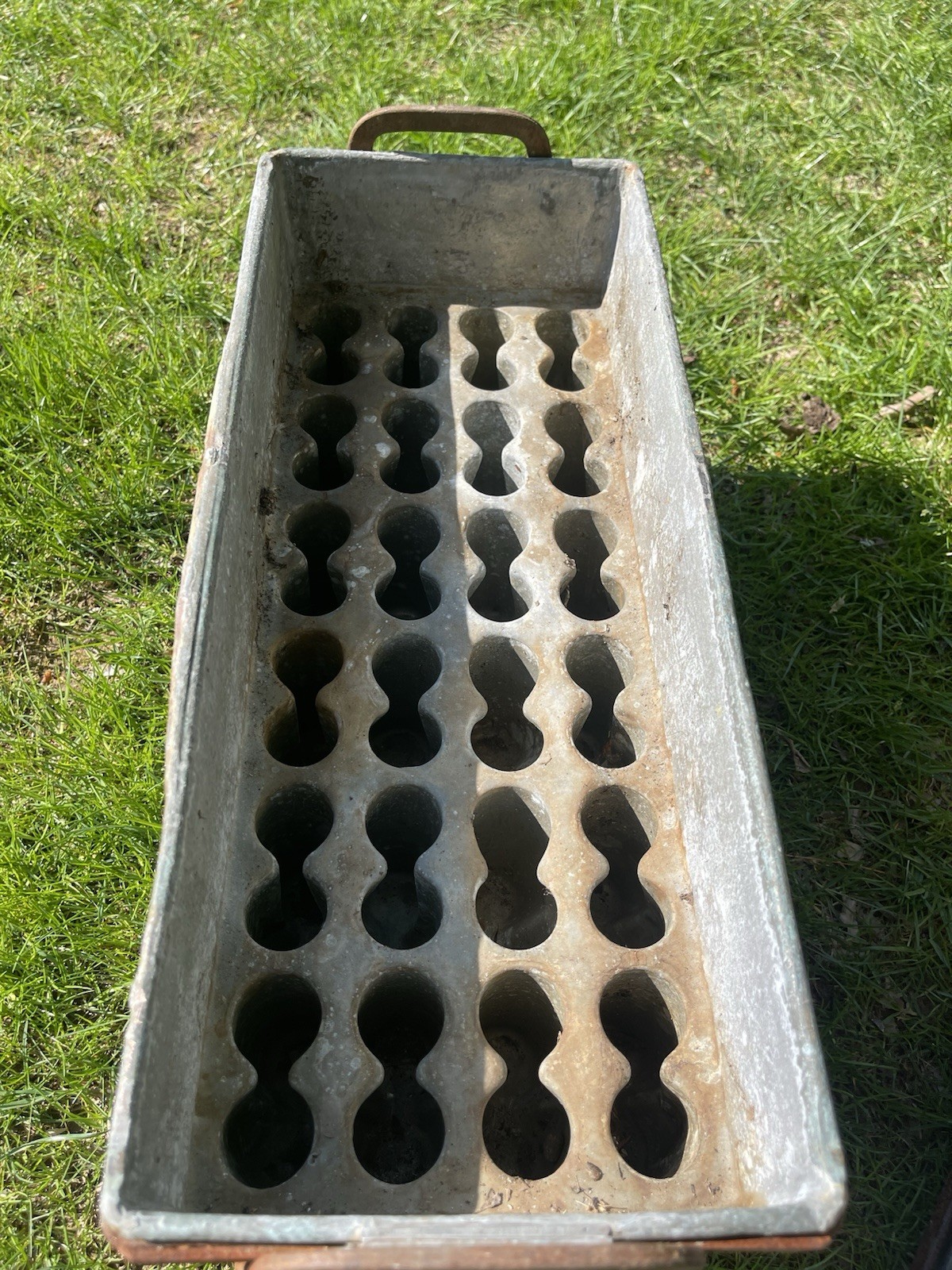 Two Antique Precision Popsicle Molds, 1920s Industrial USA