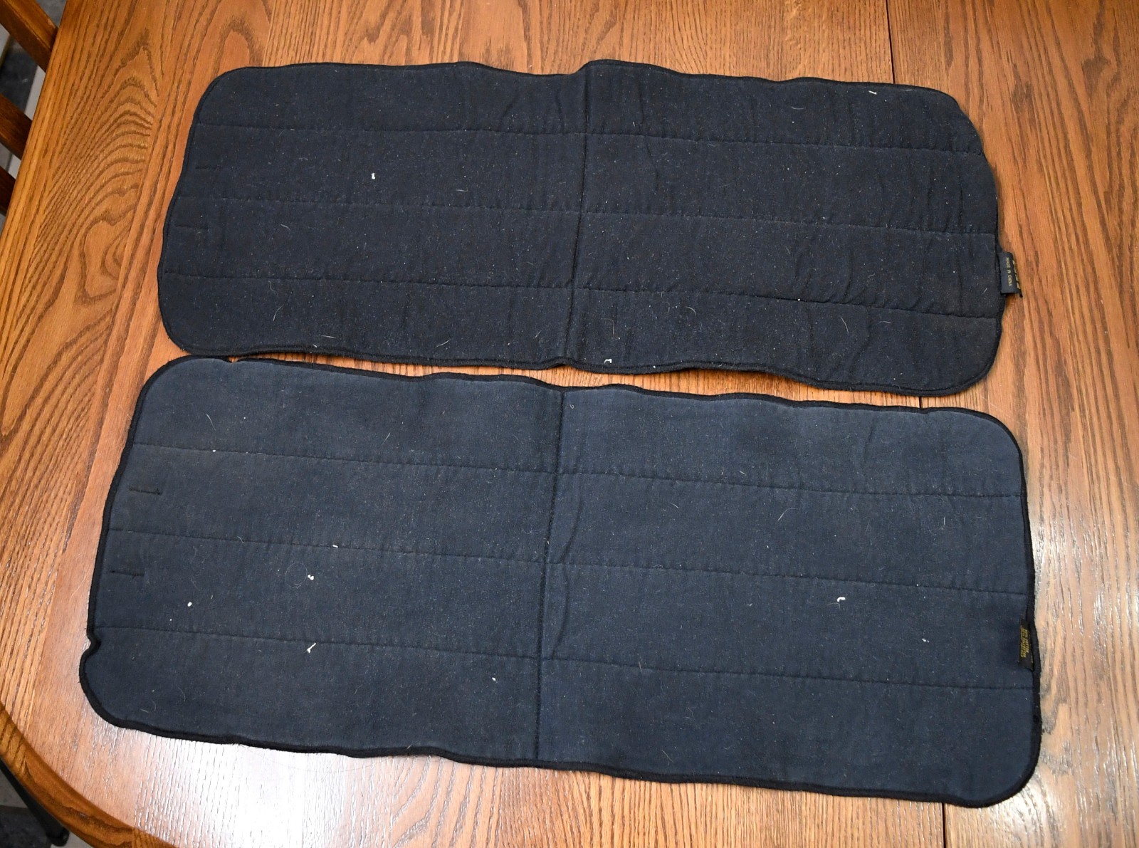 Back on Track, no bow wraps, black, 10” pony, $68 boots