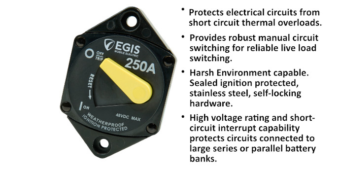 EGIS MOBILE 87 SERIES 250 A PANEL MOUNT- 4707-250