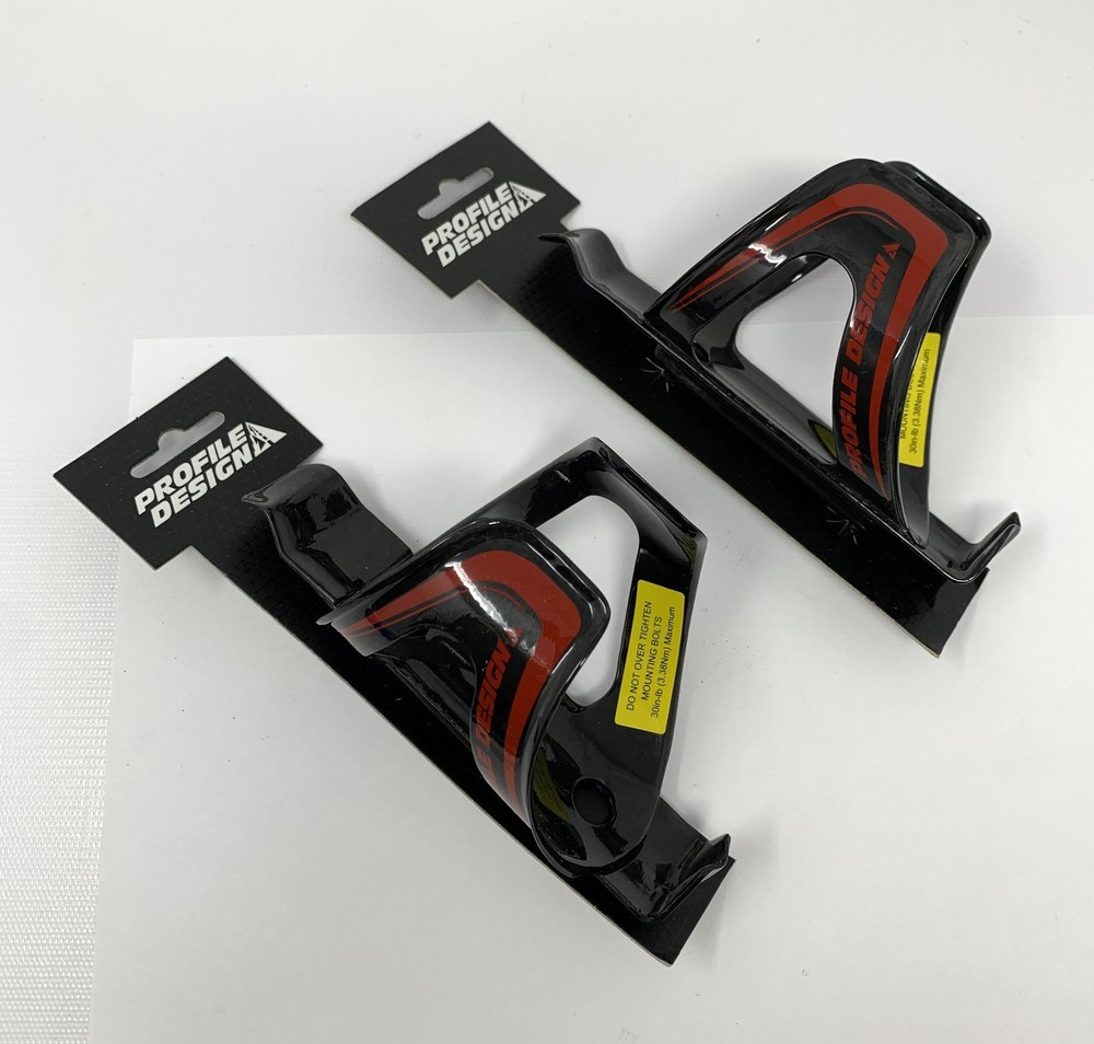Profile Design Axis Carbon Bottle Cages - Pair - New