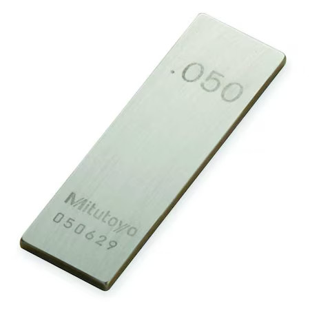 Mitutoyo 611105-531 Gage Block, Rectangular, 0.05 In, Asme 0