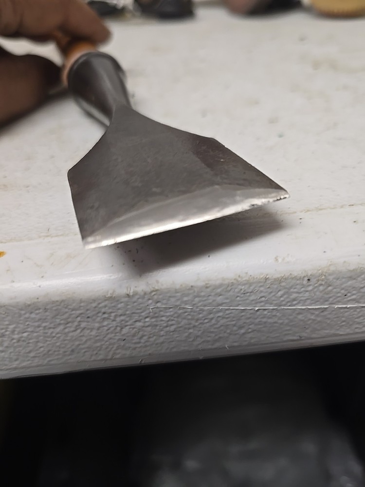 Erik Anton Berg 1 3/4" Chisel Shark Logo