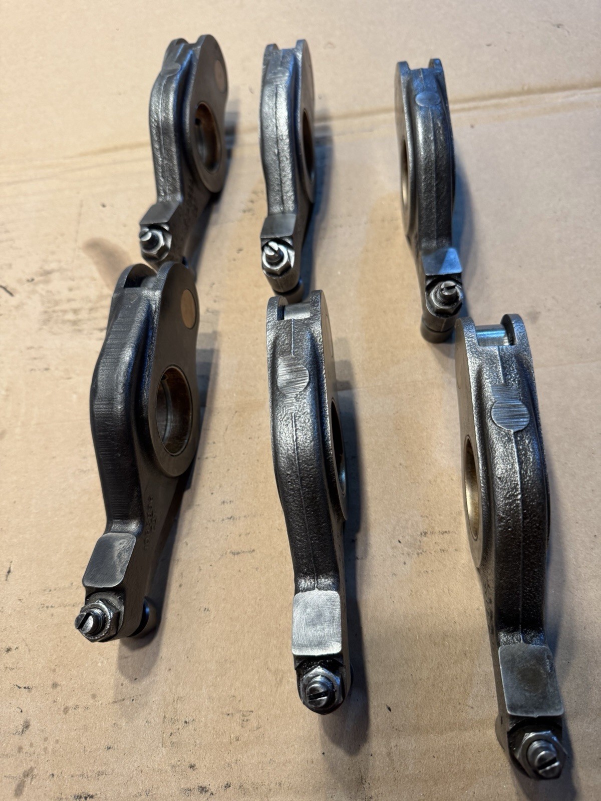 Set of 6 Caterpillar C15 Engine Valvetrain Rocker arm 6I0899 OEM 1085896