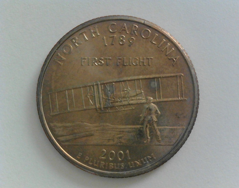 John Edwards Colorized State Quarter