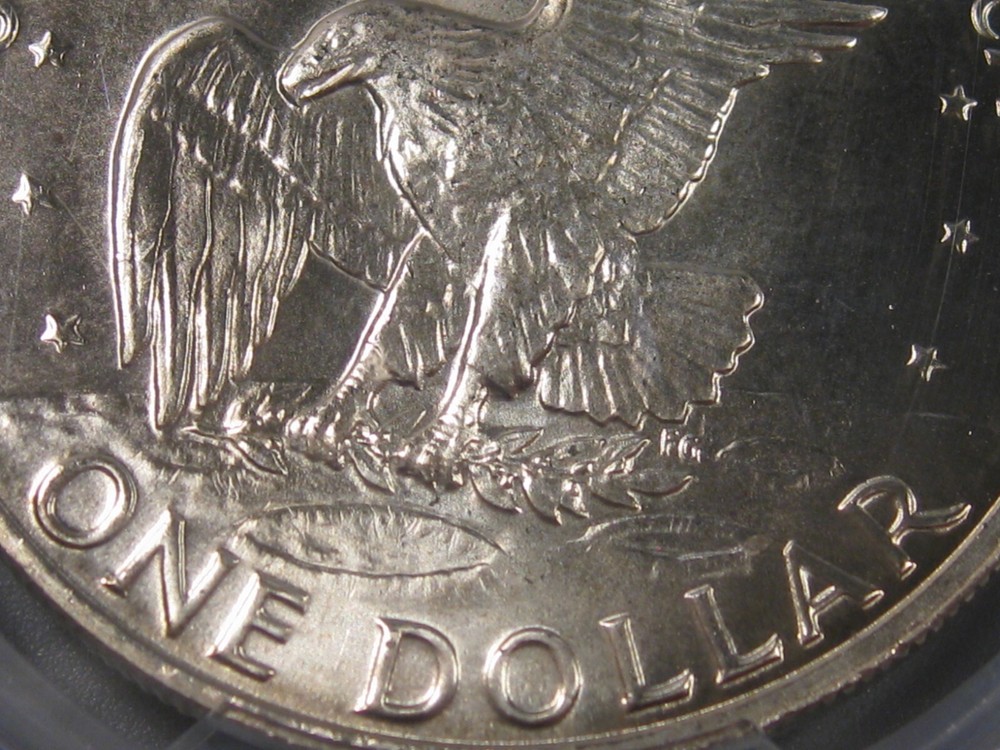 BU GEM 1972-S Silver Eisenhower Dollar PCGS MS67. #34