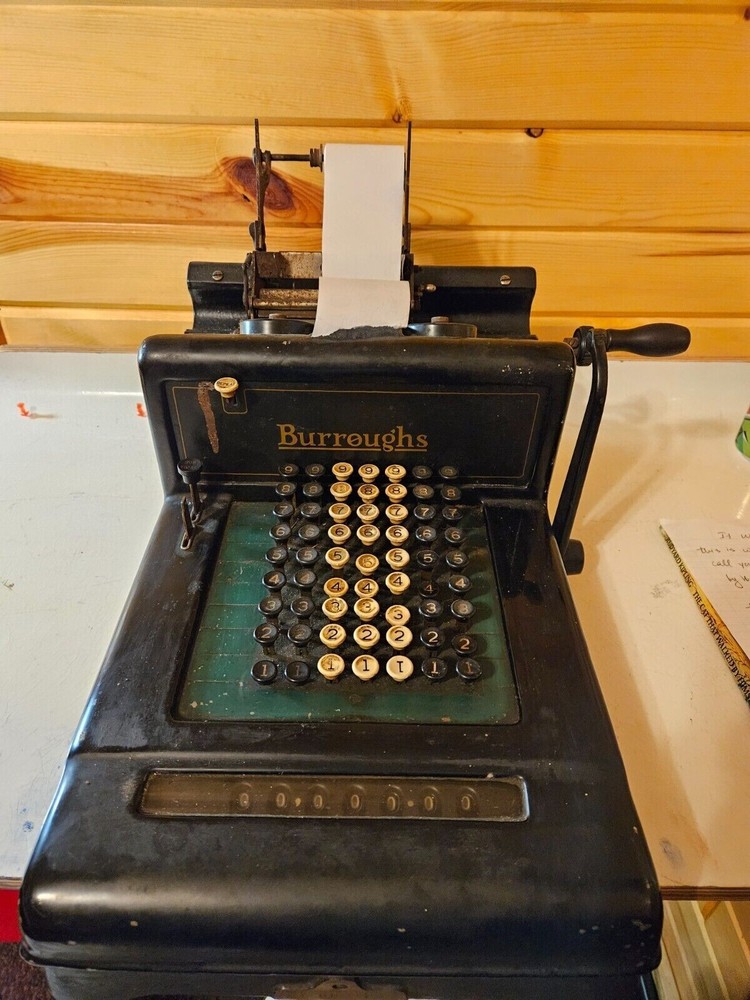 1920s Burroughs Adding Machine
