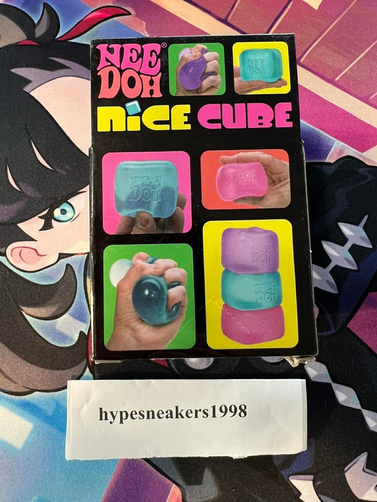 NeeDoh Nice Cube Super Solid Squish Purple (BRAND NEW)