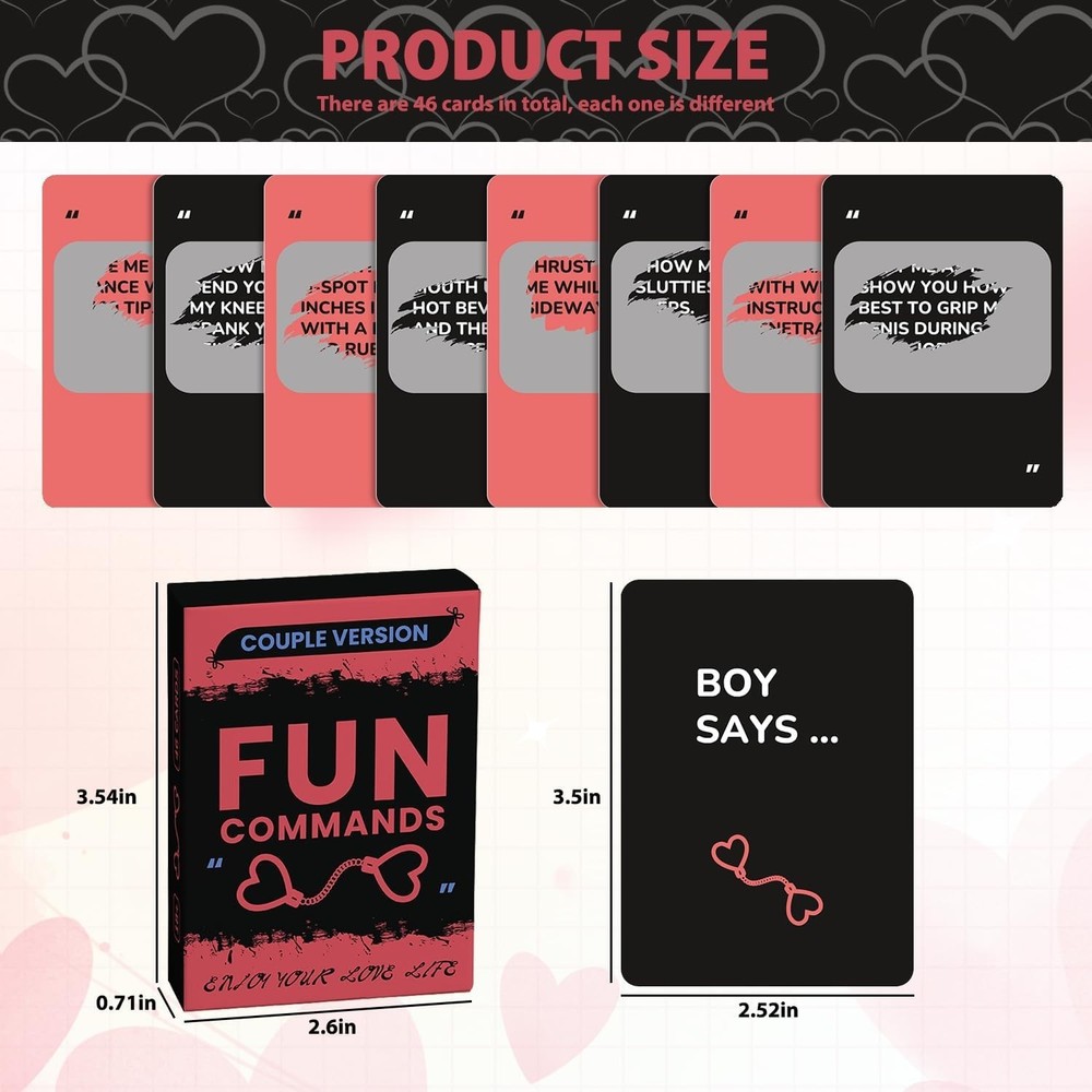 1 Set Couples Relationship Card Deck Game - For Couples Deeper Connection 2026