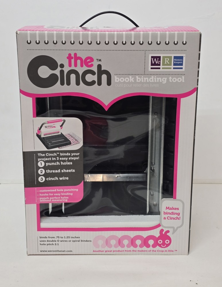 The Cinch Book Binding Machine Tool We R Memory Makers New